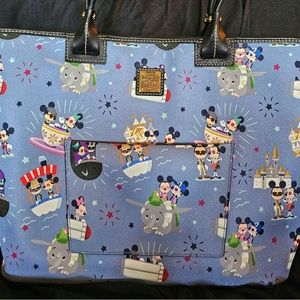 Disney Dooney and Bourke Hipster Mickey and Minnie